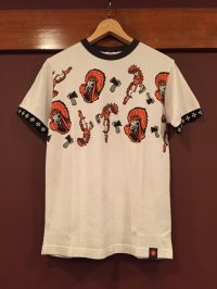 MWS 鹿の子プリントTシャツ １５８７２２