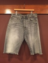 DENIME ドゥニーム　ブラックデニムショートパンツ