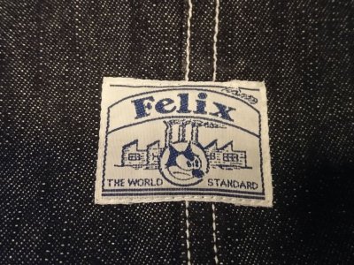 画像4: ヒューストン×ＦＥＬＩＸ　デニムカバーオール　ＦＸ５０１３