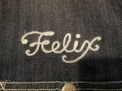 ヘリンボーンインディゴ