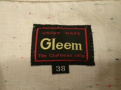 画像4: GLEEM グリーム　半袖シャンブレーワークシャツ　６６８