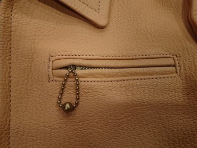 画像5: GLEEM グリーム　ゴートスキンレザースポーツジャケット　７６４　