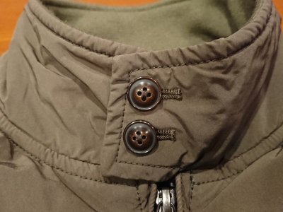 画像9: M.I.D.A ミダ　ダウンパディング・ハリントン・ジャケット 　Ｍ１８３２０１