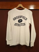 ウエアハウス　プリントロングスリーブＴシャツ　ＧＲＥＥＮ