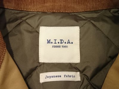 画像5: M.I.D.A ミダ　ダウンパディング・ハンティング・ジャケット 　Ｍ１８４２０６
