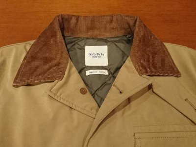 画像8: M.I.D.A ミダ　ダウンパディング・ハンティング・ジャケット 　Ｍ１８４２０６