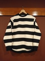 クッシュマン　パイルボーダーロングスリーブＴシャツ　２６３１３