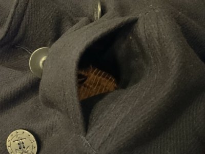 画像5: GLEEM グリーム　ヘリンボーンピーコート　７７４－Ｈ