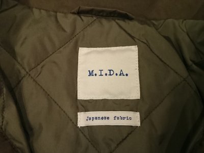 画像5: M.I.D.A ミダ　ダウンパディング・レノン・ジャケット 　Lennon　Ｍ１９３２０３