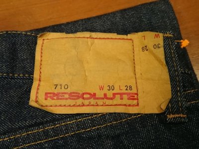 画像4: RESOLUTE リゾルト　ジーンズ　７１０－９