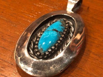 画像4: ホイールワークス　シャドウボックスキングマンターコイズ　ペンダントトップ