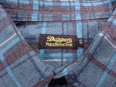 画像3: ダッパーズ　ネルシャツ　Lot.１５２０