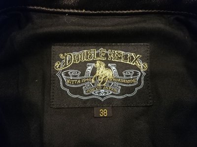 画像3: DOUBLE HELIX ダブルヘリックス　レザージャケット　ブルドッグ