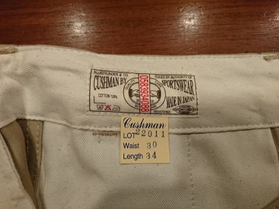 画像3: クッシュマン　４１トラウザース　２２０１１