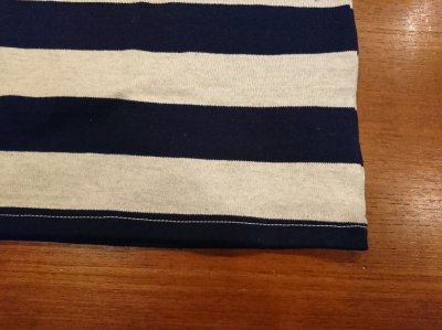 画像10: ウエアハウス　７分袖２インチボーダーＴ　４０５１