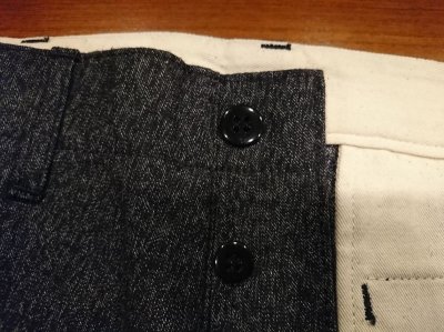 画像6: クッシュマン　ブラックシャンブレーショートパンツ　２２２７１