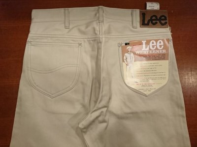 画像5: LEE リー　サテンパンツ　ウエスターナーパンツ　１００－Ｚ　１９６２モデル　ＬＭ６２００