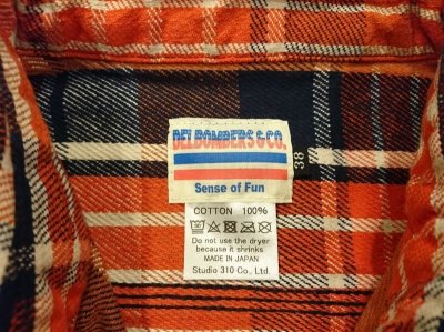 画像11: Delbombers&Co.　ネルシャツ　ＤＷーＳＨ４