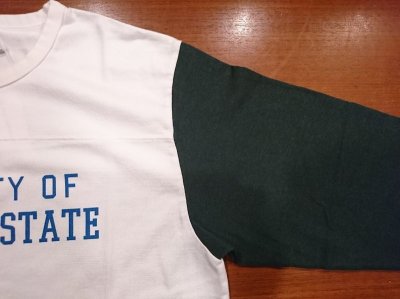 ホワイト×グリーン