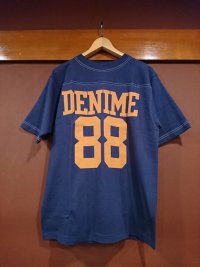 DENIME ドゥニーム　プリントフットボールＴシャツ　Ｎｕｍｂｅｒ　８８