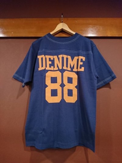 画像1: DENIME ドゥニーム　プリントフットボールＴシャツ　Ｎｕｍｂｅｒ　８８