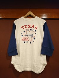 ウエアハウス　七分袖ベースボールＴ　４８００　ＴＥＸＡＳ