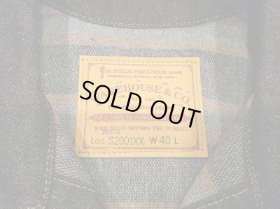 画像3: ウエアハウス　デッドストックブルー　デニムジャケット（ブランケット付）　Ｓ２００１ＸＸ（２０００ＸＸ）ＷＩＴＨ　ＢＬＡＮＫＥＴ