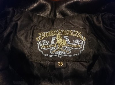 画像3: DOUBLE HELIX ダブルヘリックス　ダブルライダースジャケット　ライダースバイブル