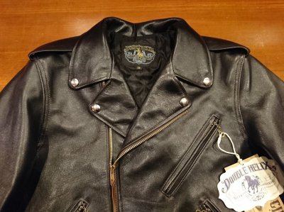 画像4: DOUBLE HELIX ダブルヘリックス　ダブルライダースジャケット　ライダースバイブル