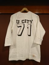 ウエアハウス　七分袖フットボールＴ　４０６３　Ｕ　ＣＩＴＹ