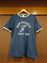 ウエアハウス　プリントリンガーTシャツ　４０５９　ＮＥＷ　ＲＯＣＨＥＬＬＥ