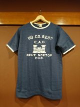 ウエアハウス　プリントリンガーTシャツ　４０５９　ＢＲＩＺＥ　ＮＯＲＴＯＮ