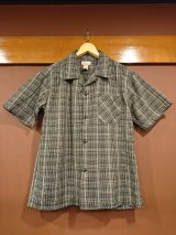クッシュマン　半袖オープンカラーシャツ　２５６０７