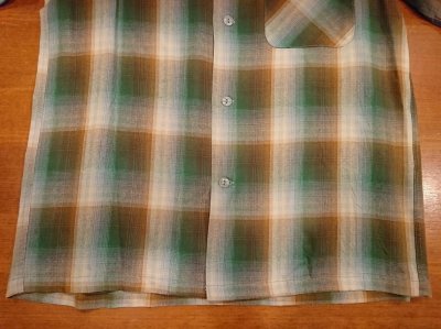 画像5: クッシュマン　半袖オープンカラーシャツ　２５６０６