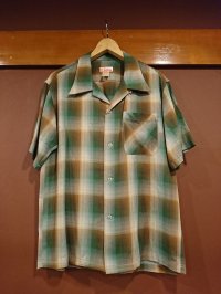 クッシュマン　半袖オープンカラーシャツ　２５６０６