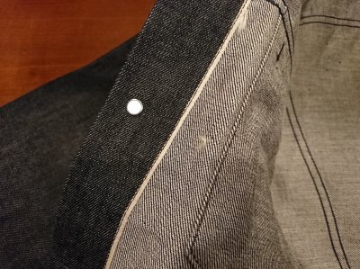 画像8: DENIME ドゥニーム　ブラックデニムジャケット　３ＲＤ　ＴＹＰＥ　２３３－６６Ｂ