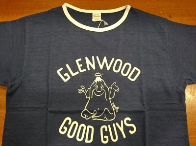 ネイビー×クリーム