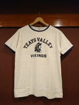 ウエアハウス　プリントリンガーTシャツ　４０５９　ＴＥＡＹＳ　ＶＡＬＬＥＹ