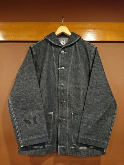 画像1: ジョングラッコー　ショールカラーカバーオール　ＪＧ－２７