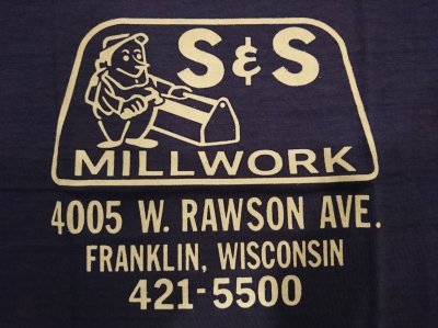 画像11: ウエアハウス　プリントTシャツ　４６０１　Ｓ＆Ｓ