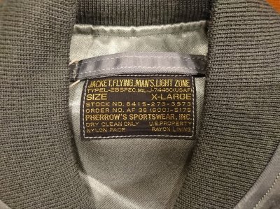 画像3: フェローズ　Ｌ－２Ｂ　フライトジャケット　Ｌ－２Ｂ（Ｄｅｃｏ）
