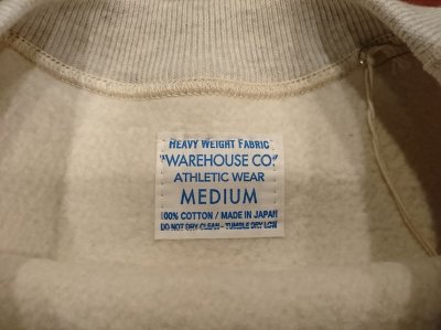 画像5: ウエアハウス　プリントスウェット　４８３　ＷＥＳＴ　Ｈ．Ｓ．