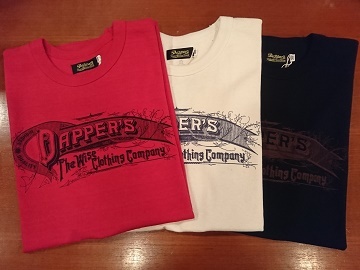 ダッパーズの10周年記念Tシャツ！