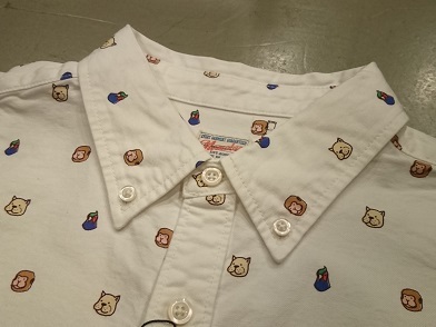 桃太郎ジーンズのボタンダウンシャツ
