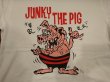 画像8: JUNKY THE PIG ジャンキーザピッグ　プリントＴシャツ　ＪＴ－１ (8)