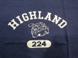 画像9: ウエアハウス　プリントTシャツ　４６０１　ＨＩＧＨＬＡＮＤ (9)