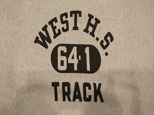 画像9: ウエアハウス　プリントスウェット　４８３　ＷＥＳＴ　Ｈ．Ｓ． (9)