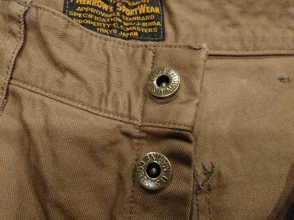 画像11: フェローズ　ユーティリティパンツ　Ｐ－４１－ＨＢＴ (11)