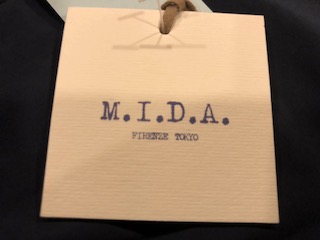 MIDA（ミダ）入荷です！