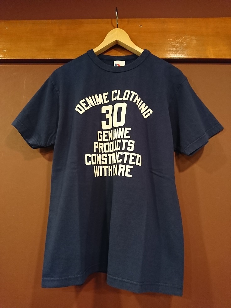 DENIME ドゥニーム 30周年記念プリントTシャツ ＤＰ１２－００５